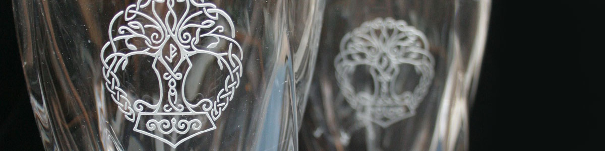 Sandcrafted – sandgestrahlteS Glas